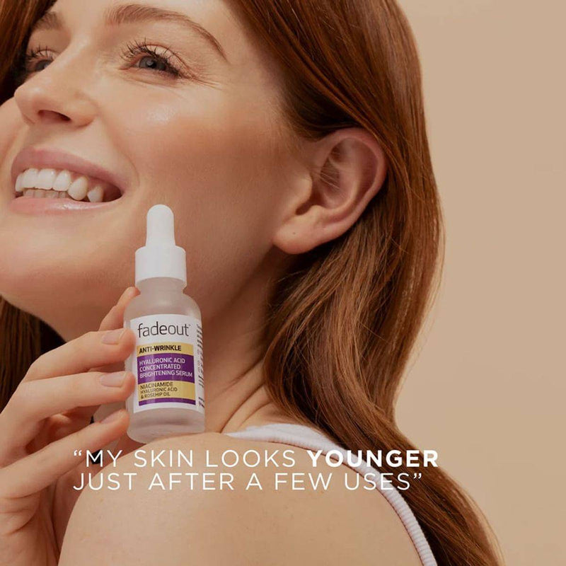 Fadeout Anti Wrinkle Brightening Hyaluronic Acid Serum 30ml