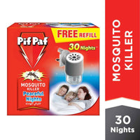 Pif Paf Insect Killer Refill Mosquito Peaceful Nights 30 Packs