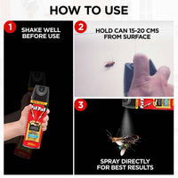 Pif Paf Insect Killer Spray Cockroach & Ant Odourless 300ml