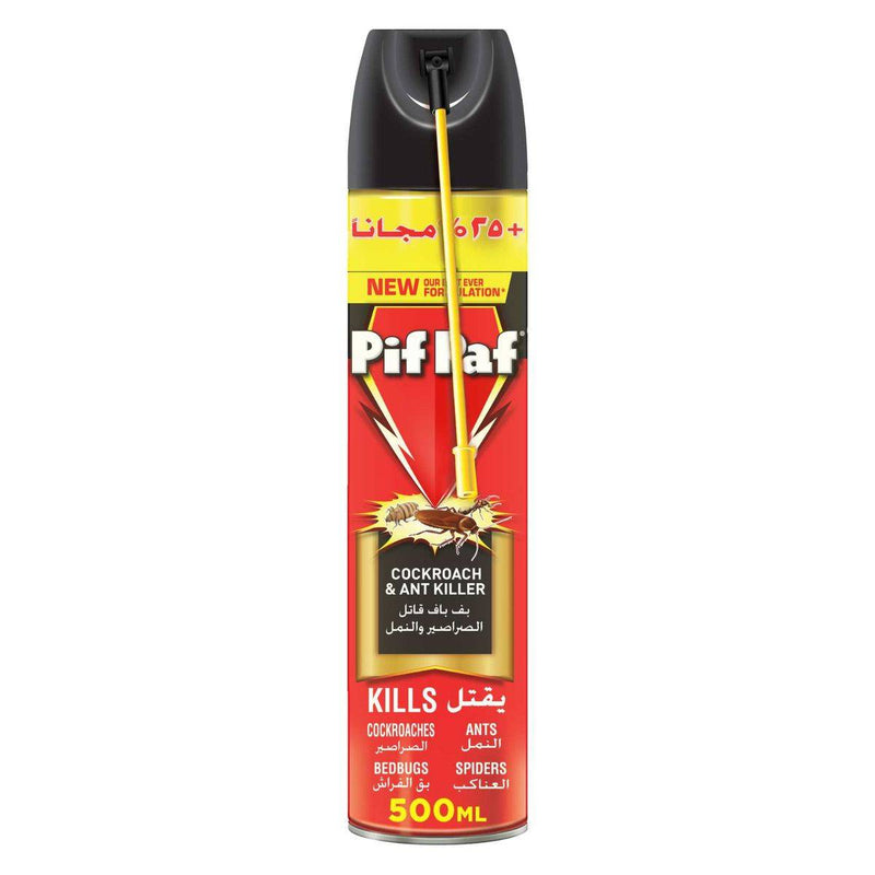 Pif Paf Insect Killer Spray Cockroach & Ant Original 500ml
