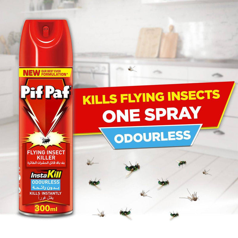 Pif Paf Insect Killer Spray InstaKill Mosquito & Fly 300ml