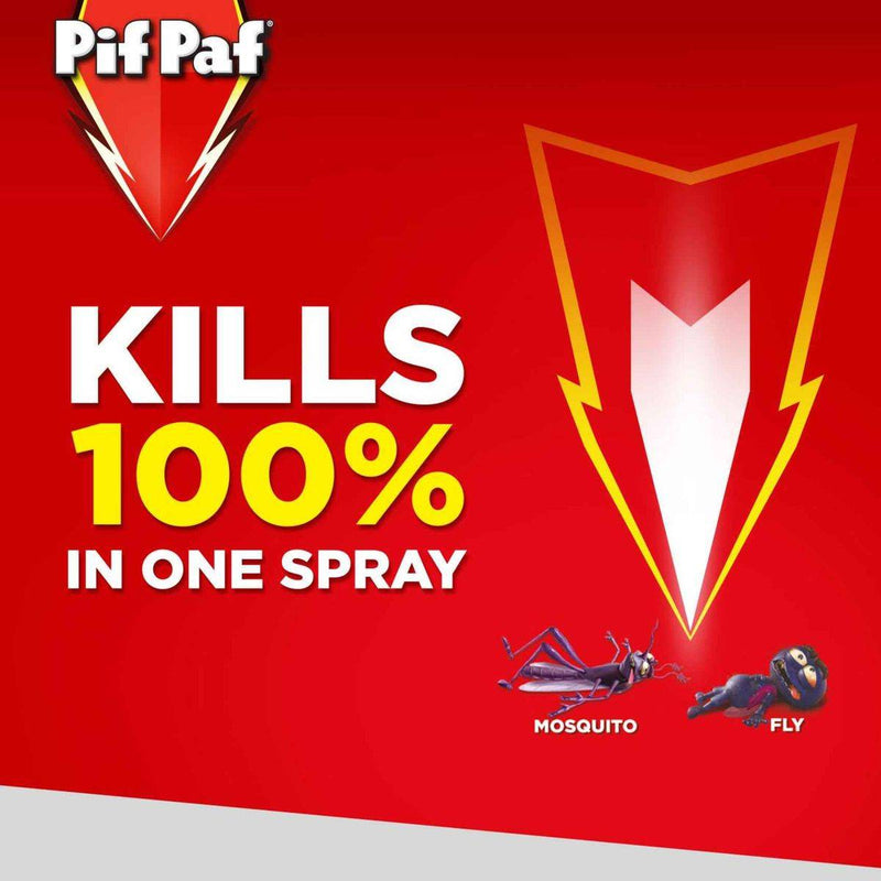 Pif Paf Insect Killer Spray PowerGard Mosquito & Fly 400ml