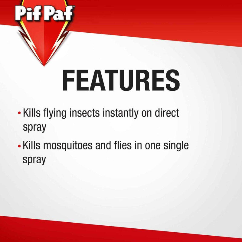 Pif Paf Insect Killer Spray PowerGard Mosquito & Fly 400ml