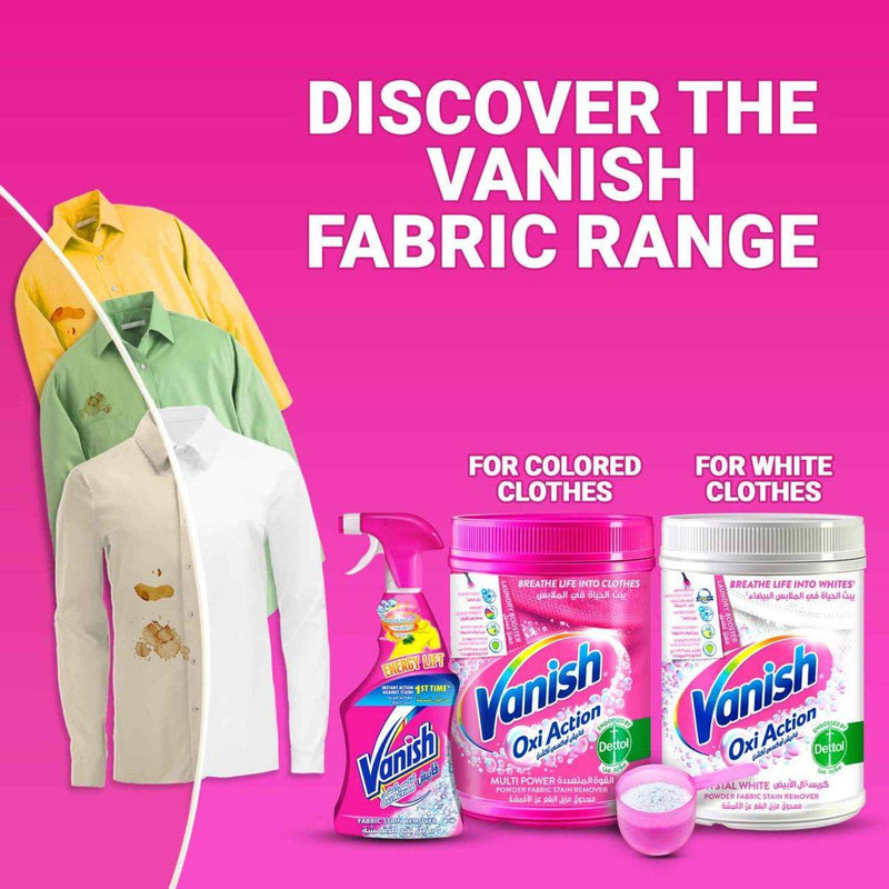 Vanish Stain Remover Oxi Action Carpet & Upholstery Trigger Spray 500ml