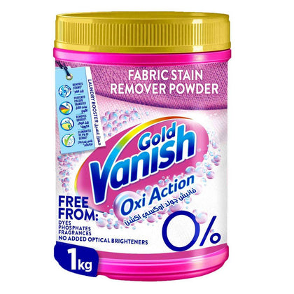 Vanish Stain Remover Oxi Action Fabric Gold Pink Powder 1kg