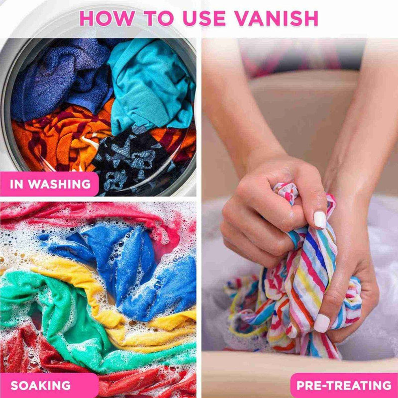 Vanish Stain Remover Oxi Action Fabric Gold Pink Powder 1kg