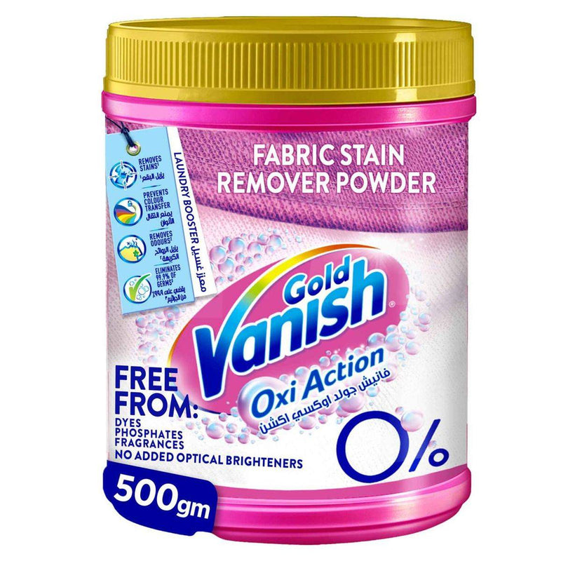 Vanish Stain Remover Oxi Action Fabric Gold Pink Powder 500g