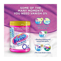 Vanish Stain Remover Oxi Action Fabric Gold Pink Powder 500g