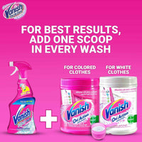 Vanish Stain Remover Oxi Action Fabric Pre Wash Trigger Spray 500ml