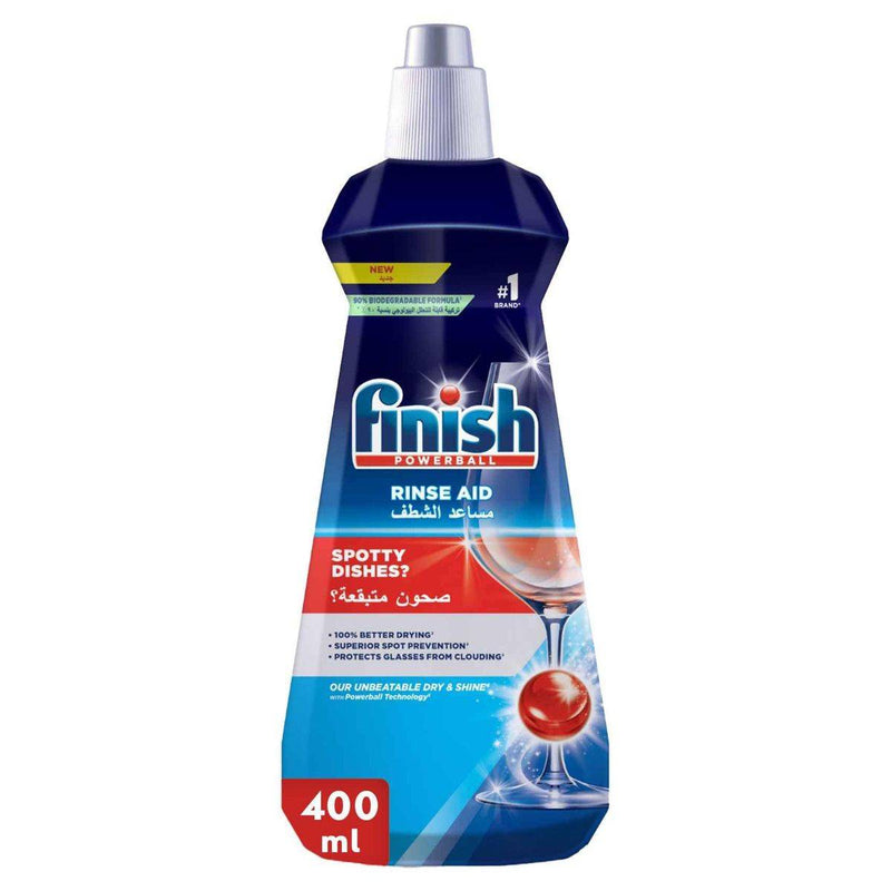 Finish Powerball Rinse & Shine Aid Regular 400ml