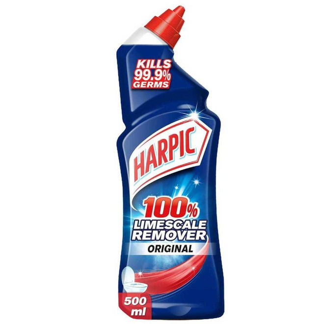 Harpic 100% Limescale Remover Toilet Cleaner Original 500ml