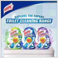 Harpic Flushmatic In Cistern Toilet Cleaner Lavender 50g 3 Value Pack