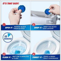 Harpic Flushmatic In Cistern Toilet Cleaner Original 50g 3 Value Pack