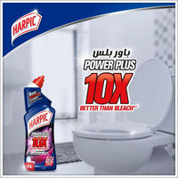 Harpic Power Plus 10X Better Than Bleach Toilet Cleaner Lavender 1L