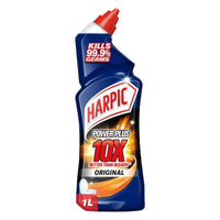 Harpic Power Plus 10X Better Than Bleach Toilet Cleaner Original 1L
