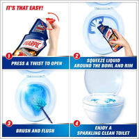Harpic Power Plus 10X Better Than Bleach Toilet Cleaner Original 1L