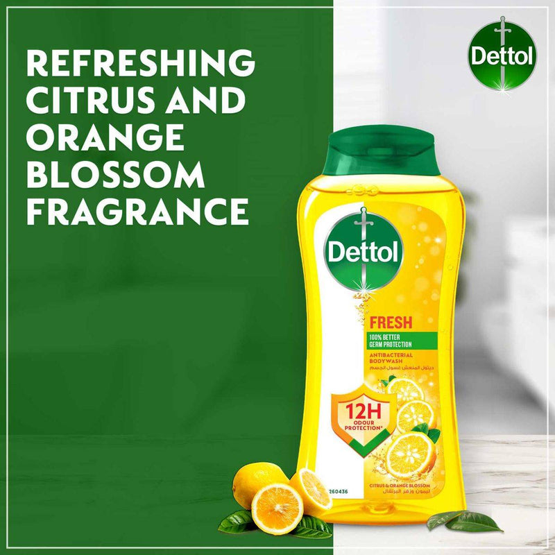 Dettol Antibacterial Shower Gel Fresh 250ml