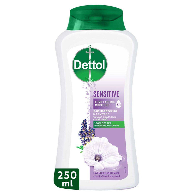 Dettol Antibacterial Shower Gel Sensitive 250ml