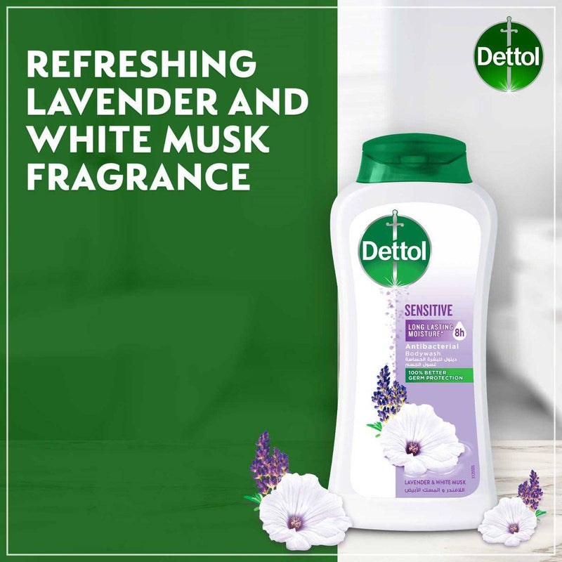 Dettol Antibacterial Shower Gel Sensitive 250ml