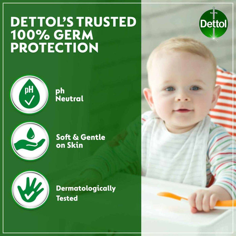 Dettol Antibacterial Skin Wipes Fresh 10 Sheets
