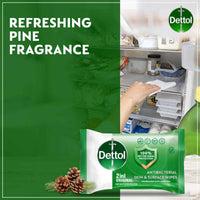 Dettol Antibacterial Skin Wipes Original 80 Sheets