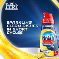 Finish Dishwasher Concentrated Power Gel Lemon Sparkle 1L