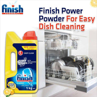 Finish Dishwasher Power Powder Lemon Sparkle 1kg