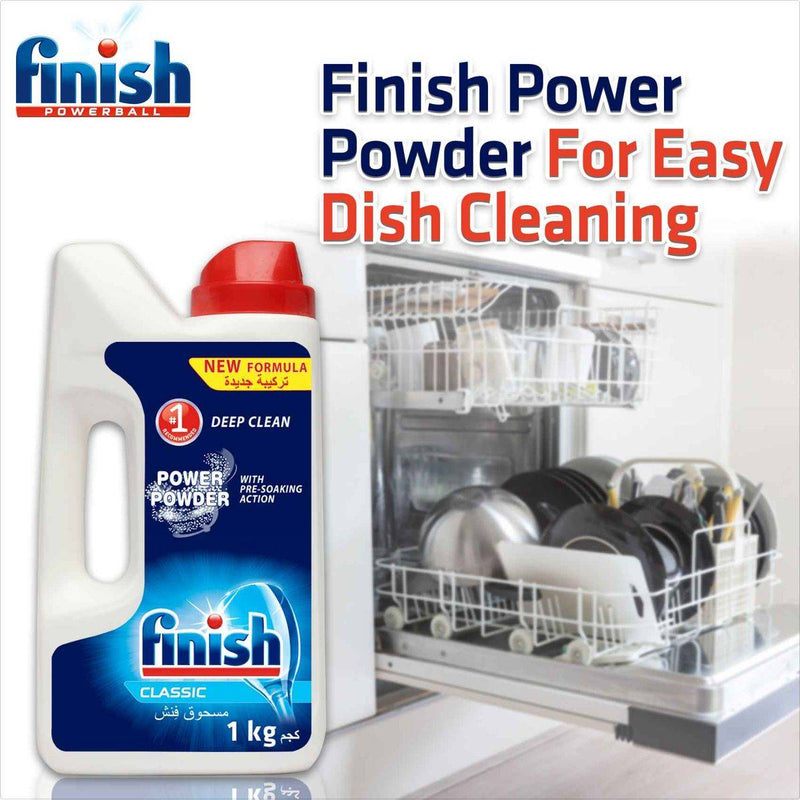 Finish Dishwasher Power Powder Regular 1kg