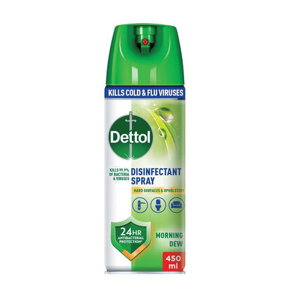 Dettol Antibacterial Disinfectant Spray Morning Dew 450ml