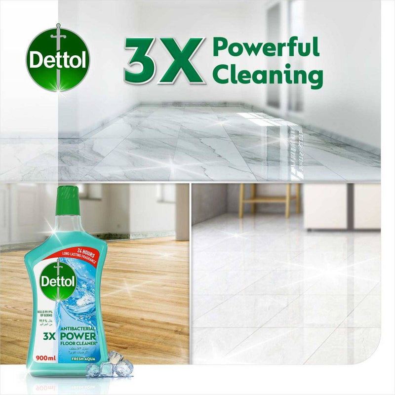 Dettol Antibacterial Floor Cleaner Fresh Aqua 900ml