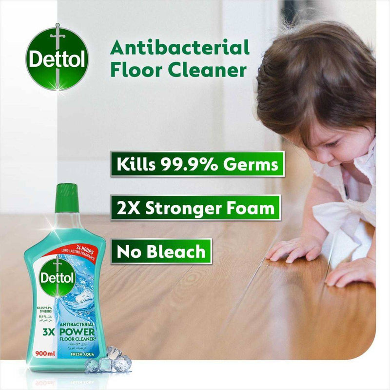 Dettol Antibacterial Floor Cleaner Fresh Aqua 900ml