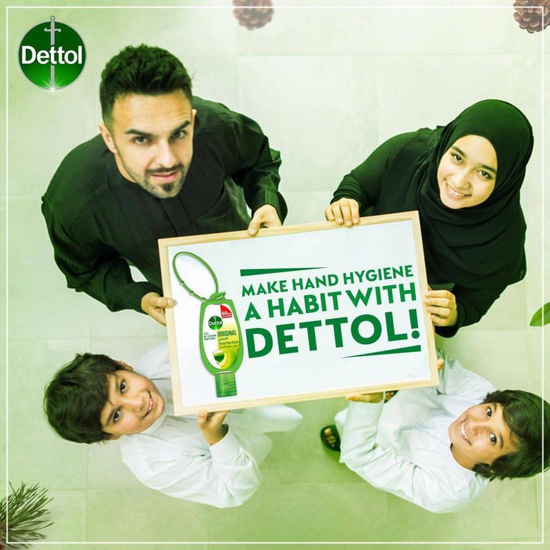 Dettol Antibacterial Hand Sanitizer Gel Original 50ml
