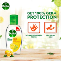 Dettol Antibacterial Hand Sanitizer Gel Spring Fresh 50ml