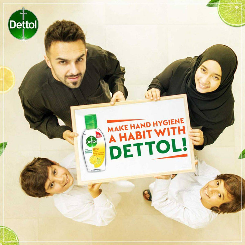 Dettol Antibacterial Hand Sanitizer Gel Spring Fresh 50ml