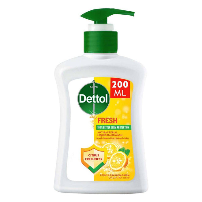 Dettol Antibacterial Handwash Pump Fresh 200ml
