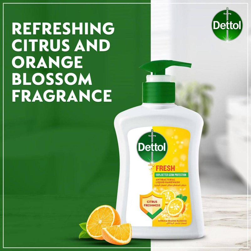 Dettol Antibacterial Handwash Pump Fresh 200ml