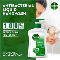 Dettol Antibacterial Handwash Pump Original 200ml