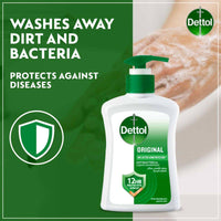 Dettol Antibacterial Handwash Pump Original 200ml