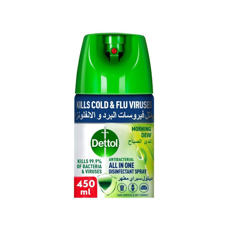 Dettol Antibacterial Disinfectant Spray Morning Dew 450ml