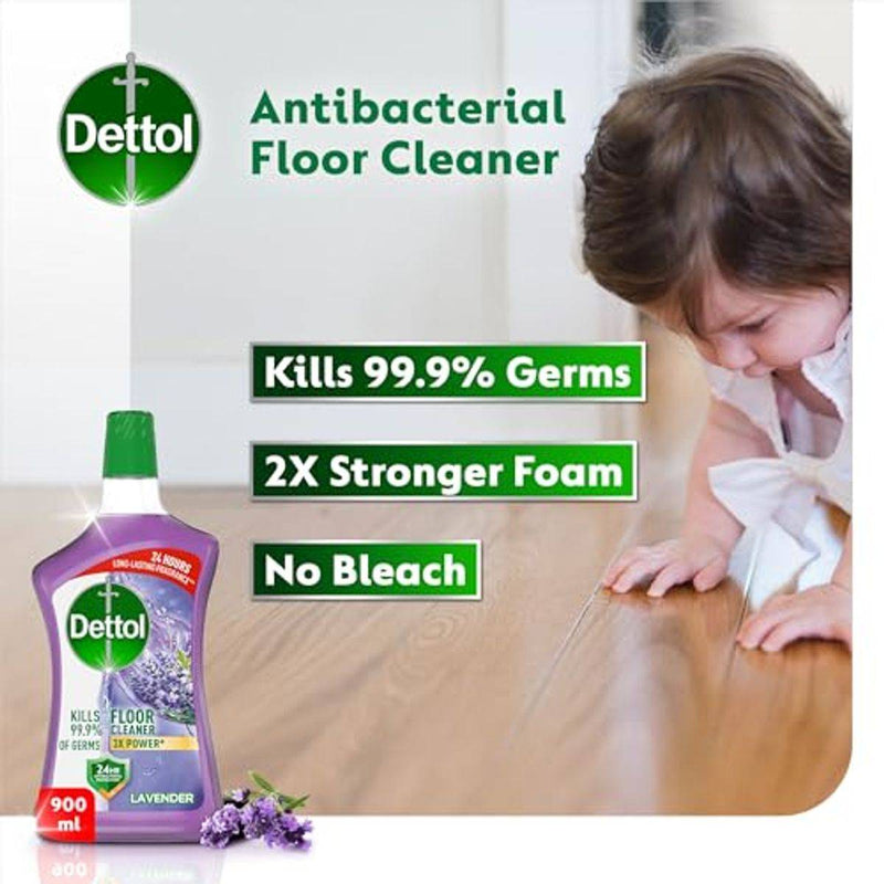 Dettol Antibacterial Floor Cleaner Lavender 900ml