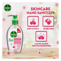Dettol Antibacterial Hand Sanitizer Gel Skincare 200ml