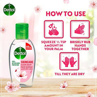 Dettol Antibacterial Hand Sanitizer Gel Skincare 50ml
