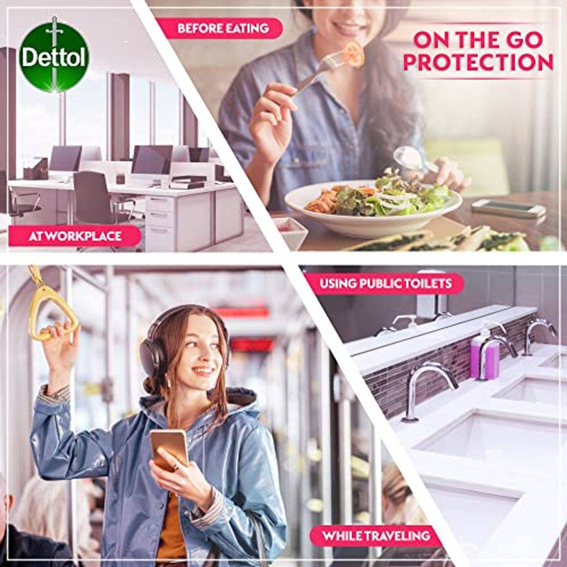 Dettol Antibacterial Hand Sanitizer Gel Skincare 50ml