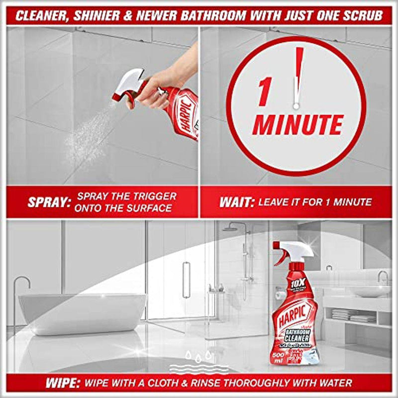 Harpic Bathroom Cleaner Trigger Spray 500ml
