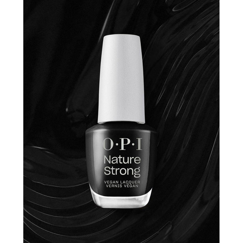 OPI Nature Strong Vegan Lacquer Black Onyx Skies 15ml