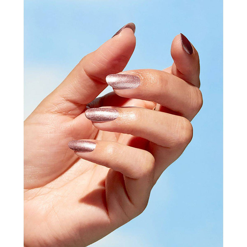 OPI Nature Strong Vegan Lacquer Pink Intentions Are Rose Gold Metallic 15ml