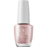 OPI Nature Strong Vegan Lacquer Pink Intentions Are Rose Gold Metallic 15ml