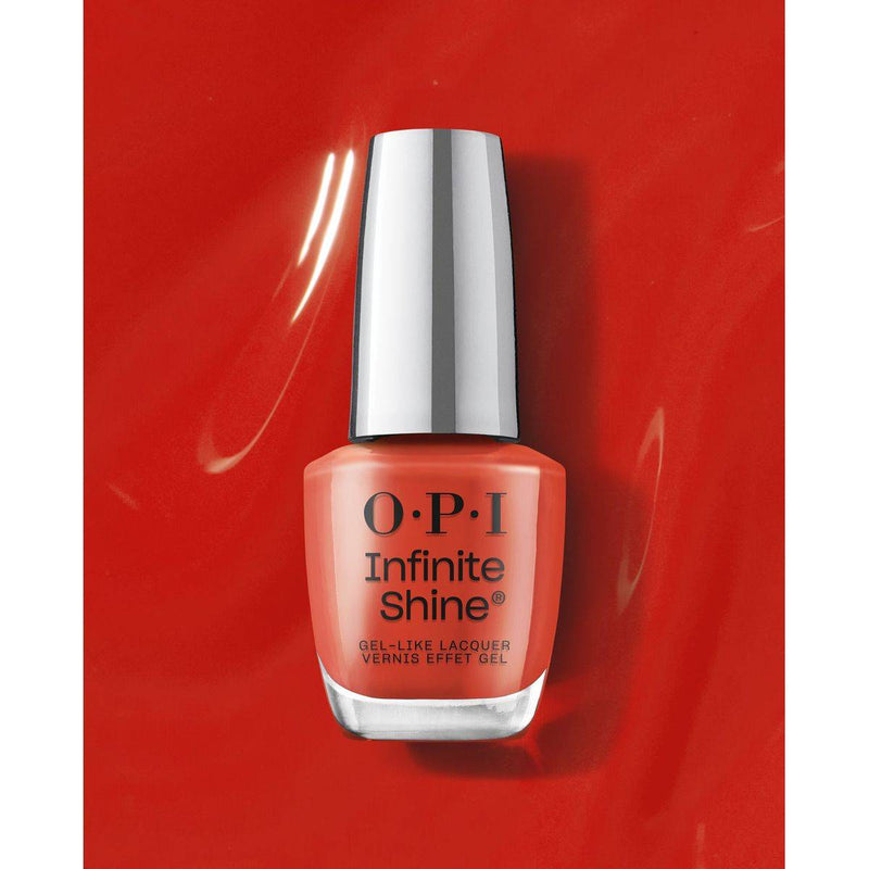 OPI New Infinite Shine Long Wear Lacquer Red Full of Glambition 15ml