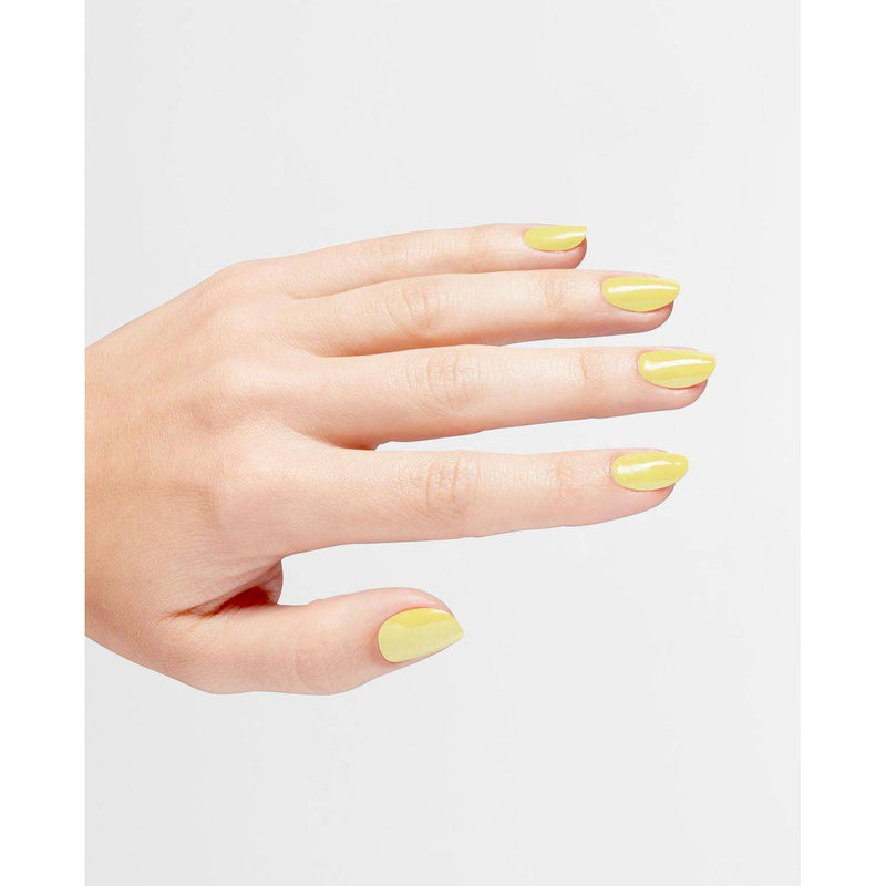 OPI New Infinite Shine Long Wear Lacquer Yellow This Chic Is Bananas 15ml