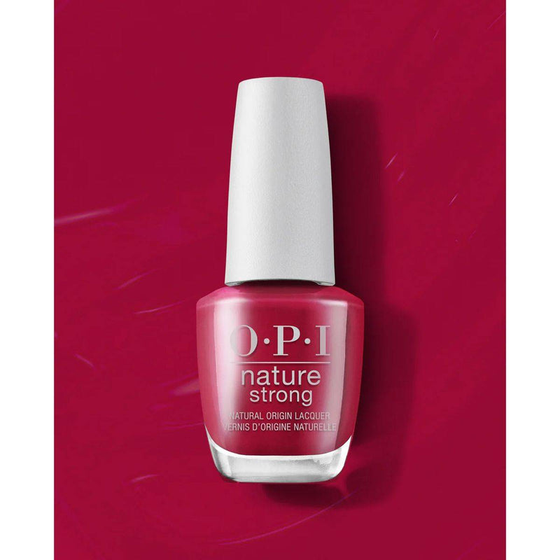 OPI Nature Strong Vegan Lacquer Red A Bloom with a View 15ml